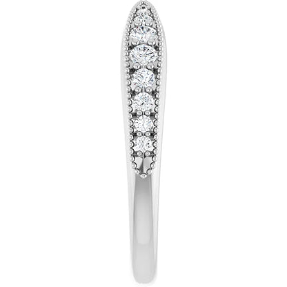 Contoured Match Wedding Band