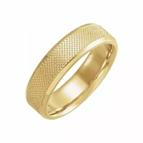 The Noble Carve Wedding Band